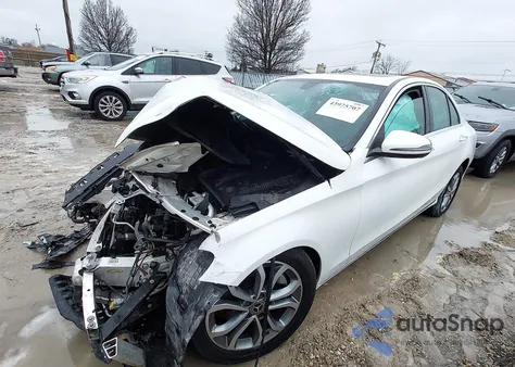 2018 Mercedes-Benz C 300 4Matic from USA, damaged, VIN 55SWF4KB4JU258604